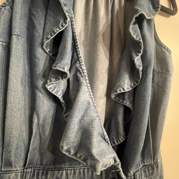 Denim Wrap Dress - Picture 7 of 7